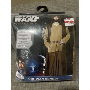New Jazwares Star Wars Obi-Wan Kenobi Costume Sz-M Robe Shirt And Pants Complete
